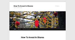 Desktop Screenshot of howtoinvestinshares.com